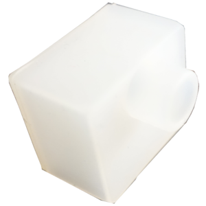 Terminaison silicone pour neonflex : 12x20mm