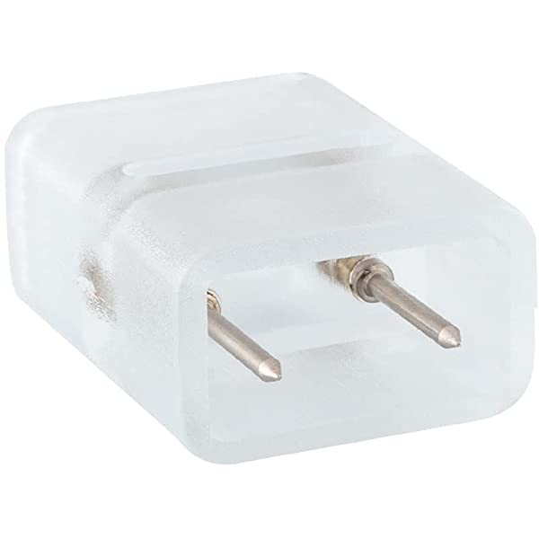 Raccord pour strip 220V 2 pins