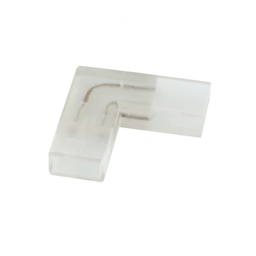 Raccord 90° 2 pins pour strip 220V