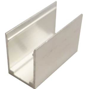 Support de fixation aluminium pour neon flex - U 12x30xh20