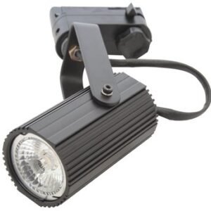 Spot pour rail 3 phases GU10 couleur noir