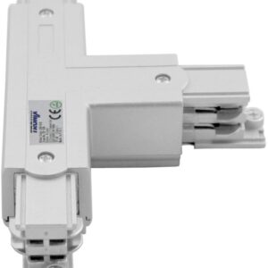 Eclairage sur rail 3 phases Connecteur T Blanc XTS37