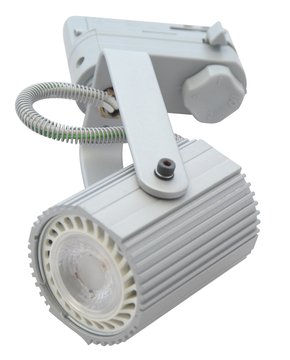 Spot pour rail 3 phases GU10 couleur blanc