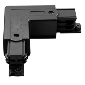 Connecteur - L - rail 3 phases extérieur Noir XTS35