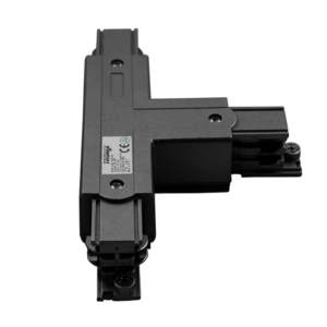Eclairage sur rail 3 phases Connecteur T Noir XTS37