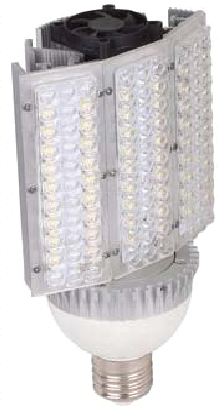 Ampoule retrofit LED street light 140° 120W 13200L 3000K E40
