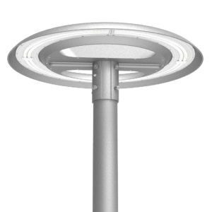 Streetlight LED anneau gris 50W 120° 160L/W 2700K