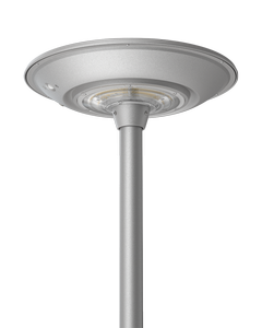 Candélabre circulaire Solaire ST49 10W 3000K 1300L Dimmable