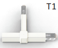 Connecteur Linear LED T1 - 5/8 fils
