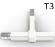 Connecteur Linear LED T3 - 5/8 fils