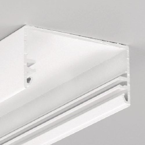 Profilé LED LOWI C10 2m blanc painted /plastic bag