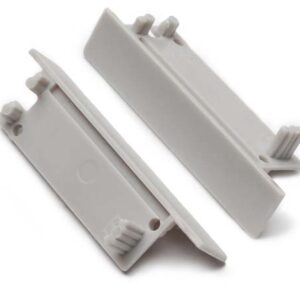 Terminaison FLAT8 gris (set de 2)