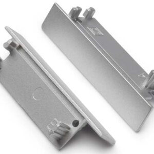 Terminaison FLAT8 argent (set de 2)