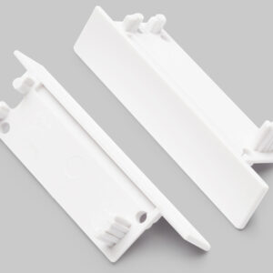Terminaison FLAT8 blanc (set de 2)