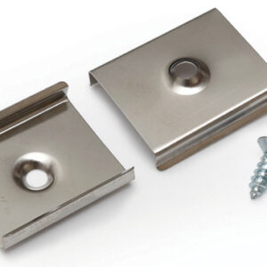 Support de fixation Y flexible percage conique inox - set x2
