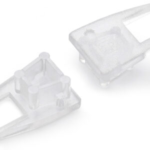 Terminaison MIKRO10 transparent (set de 2)