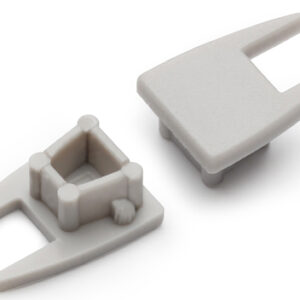 Terminaison MIKRO10 gris (set de 2)