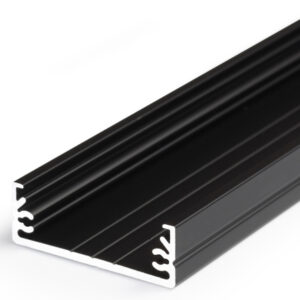 Profilé LED WIDE24 /1m alu anodisé noir (G/W)