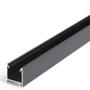 Profilé LED LINEA20 /1m alu anodisé noir (E-E7-F/TY)
