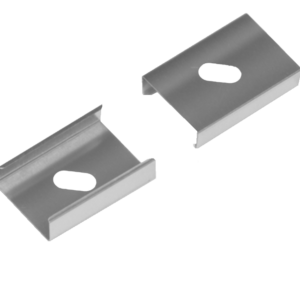 Support S de fixation inox flexible oblong (set de 2)
