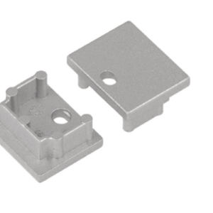 Terminaison PLANE14 with hole gris [20pcs]