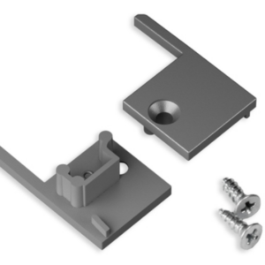 Terminaison UP-TILE10 argent [20pcs]