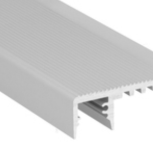 Profilé aluminium anodisé nez de marche UP-MINI10 - 2M