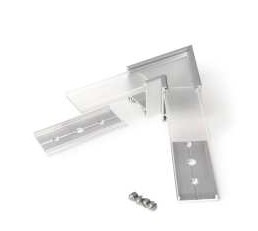 Raccord LINEA20 60°alu anodisé (set de 2)
