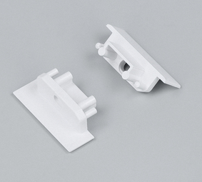 Terminaison GROOVE10.v2 with hole blanc [20pcs]