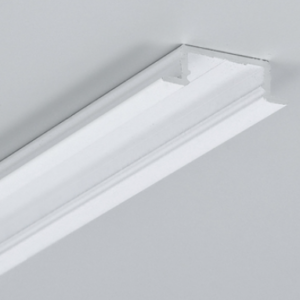 Profilé LED GROOVE14.v2 BC3/Y 2m blanc painted /plastic bag