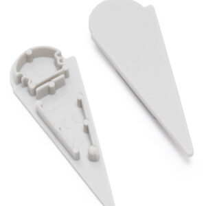 Terminaison D WALLE12 D gris (set de 2)
