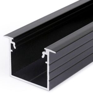 Profilé LED LINEA-IN20 /1m alu anodisé noir (EF/U7)