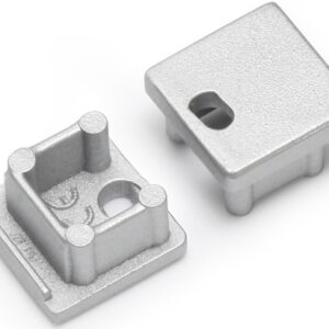 Terminaison SMART-IN10 argent passage de câble (set de 2)