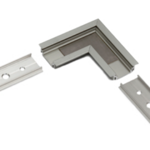 Connector GROOVE14 90deg anodisé /plastic bag