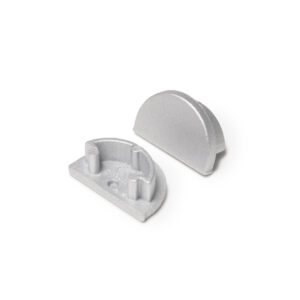 Terminaison ARC12 D sans passage de cable argent (set de 2)