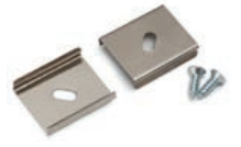 Support de fixation U7 percage oblong inox (set de 2)