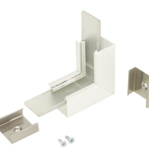 Connecteur LINEA-IN20 coude 90° laqué blanc