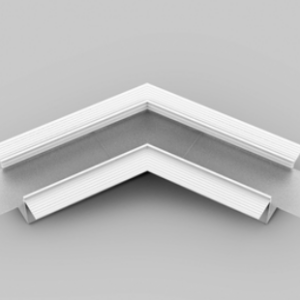 Connector VARIO30-05 120deg blanc painted /plastic bag