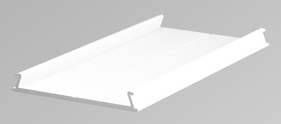 Couvercle C10 1m blanc painted /plastic bag