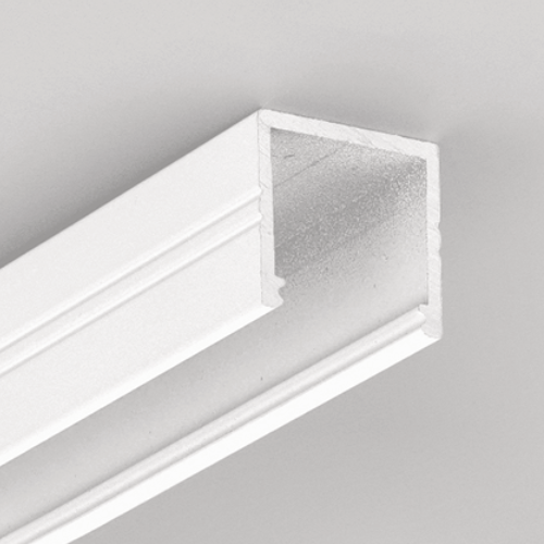 Profilé LED SMART16 BC3/U4 2m blanc painted /plastic bag