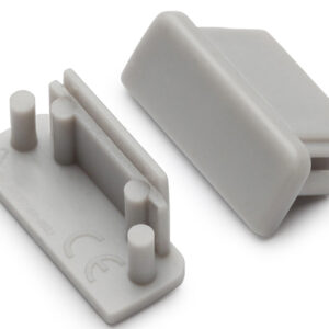 Terminaison SURFACE14 gris (set de 2)
