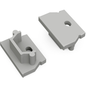 Terminaison UNI12 gen2 with hole gris [20pcs]