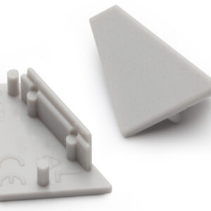 Terminaison CORNER14 gris (set de 2)