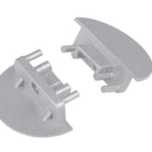Terminaison GROOVE10 gen2 with hole argent [20pcs]