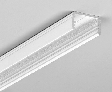 Profilé LED UNI14 BC3/Y 2m blanc painted /plastic bag