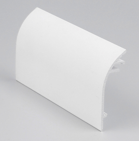 Complementary profile SKIRT10 1m blanc painted /plastic bag