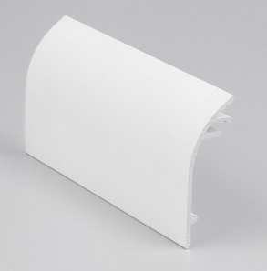 Complementary profile SKIRT10 2m blanc painted /plastic bag