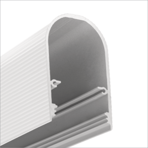 Profilé LED NAMI23 CD-9 1m blanc painted /plastic bag