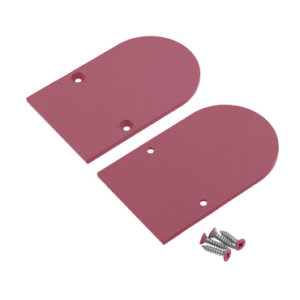 Terminaison NAMI23 metal slate pink painted [2pcs]