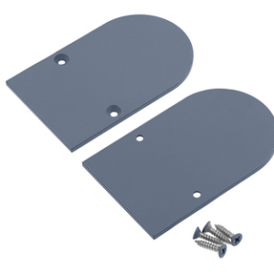 Terminaison NAMI23 metal titanium blue painted [2pcs]